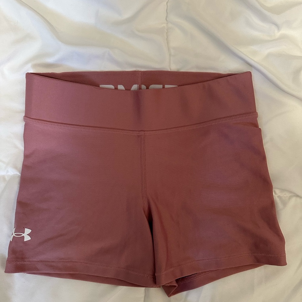 Under Armour Women's Mauve Athletic Shorts